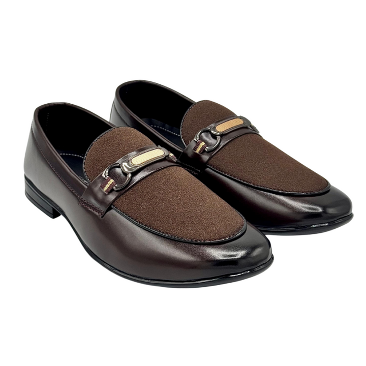 Royal Brown Suede Formal  SV-992